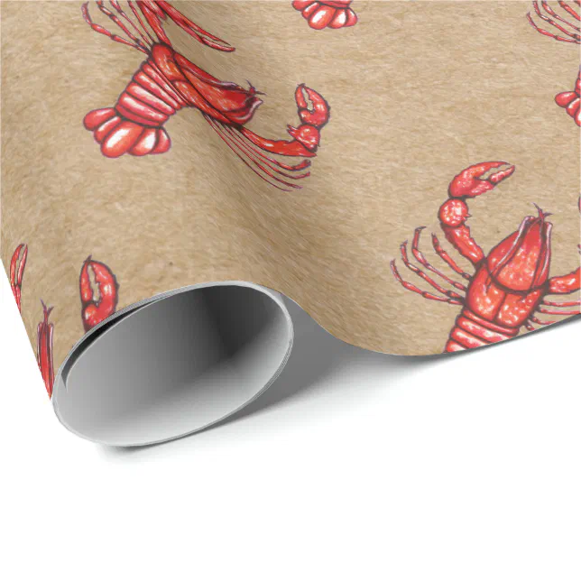 Louisiana Cajun Crawfish Kraft Paper Print Zazzle