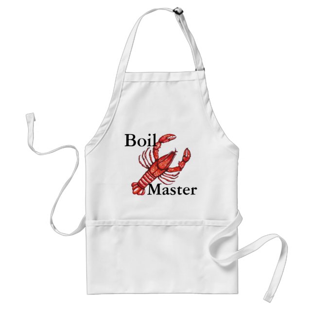 Louisiana Cajun Crayfish Boil Master Adult Apron (Front)