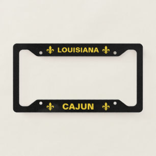 Louisiana Cajun License Plate Frame