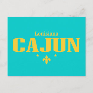 Louisiana Cajun Postcard