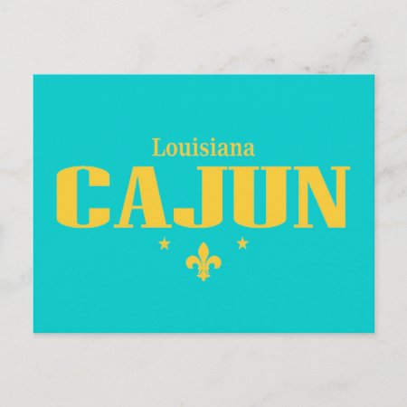 Louisiana Cajun Postcard