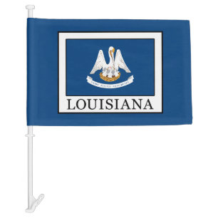 Louisiana Car Flag