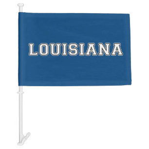 Louisiana Car Flag
