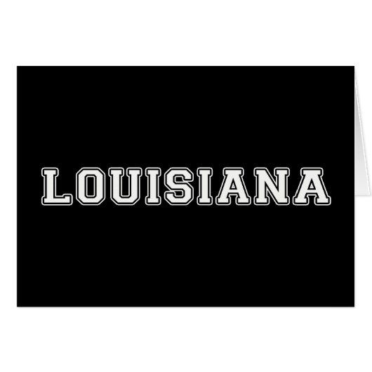 Louisiana Cards (Front Horizontal)