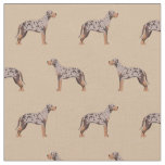 louisiana catahoula leopard dog tan fabric