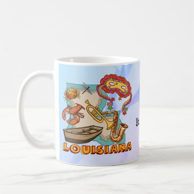 Louisiana Coffee Mug (Left)