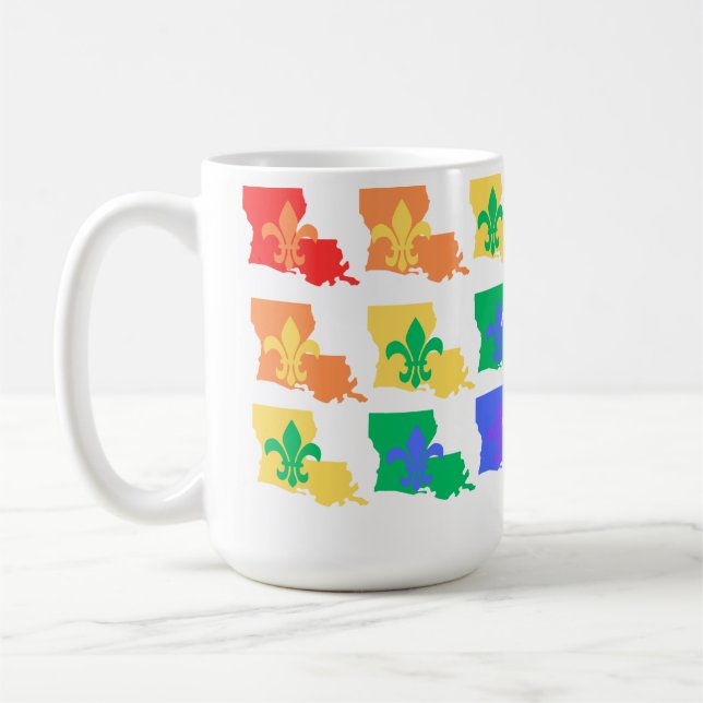 Louisiana coffee mug  (Left)