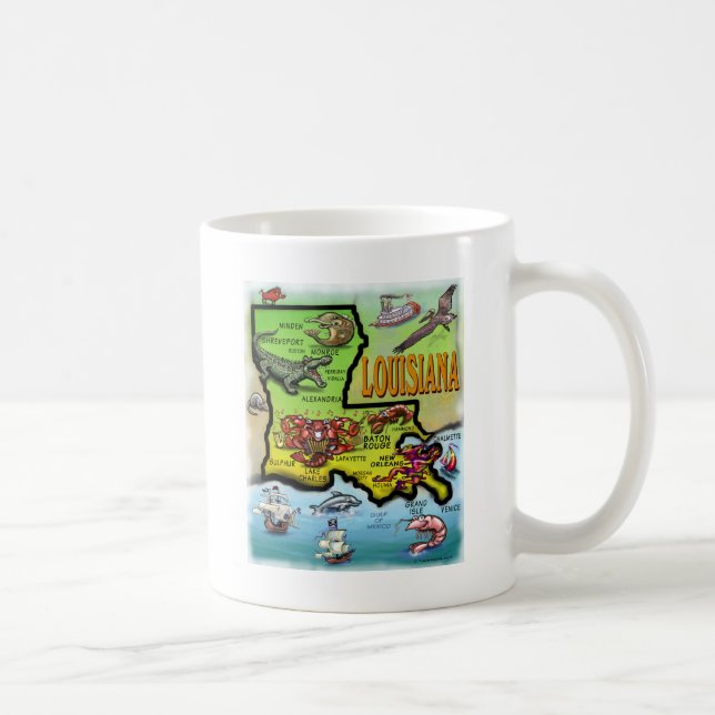 Louisiana Coffee Mug (Right)