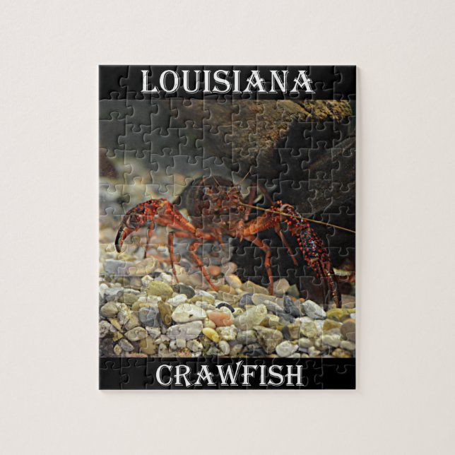 Louisiana Crawfish Jigsaw Puzzle (Vertical)