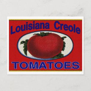 Louisiana Creole Tomatoes Postcard