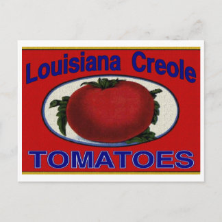 Louisiana Creole Tomatoes Postcard