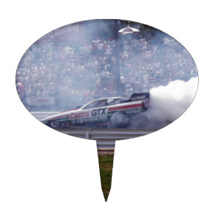 Louisiana Drag Racing Cake Topper