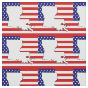State of Louisiana Tartan Fabric | Zazzle