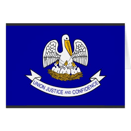 Louisiana Flag Cards (Front Horizontal)