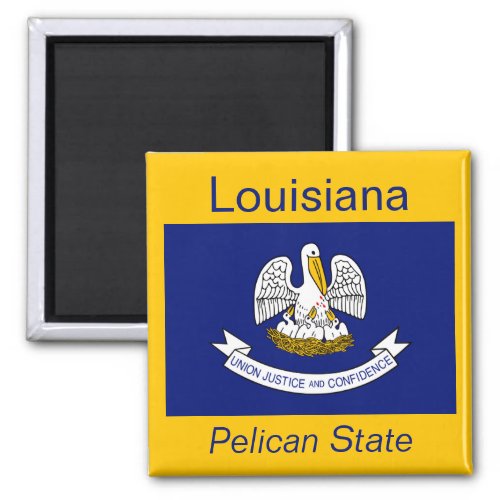 Louisiana Flag Magnet