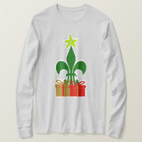 Louisiana Fleur De Lis Cajun Christmas Tree & Gift