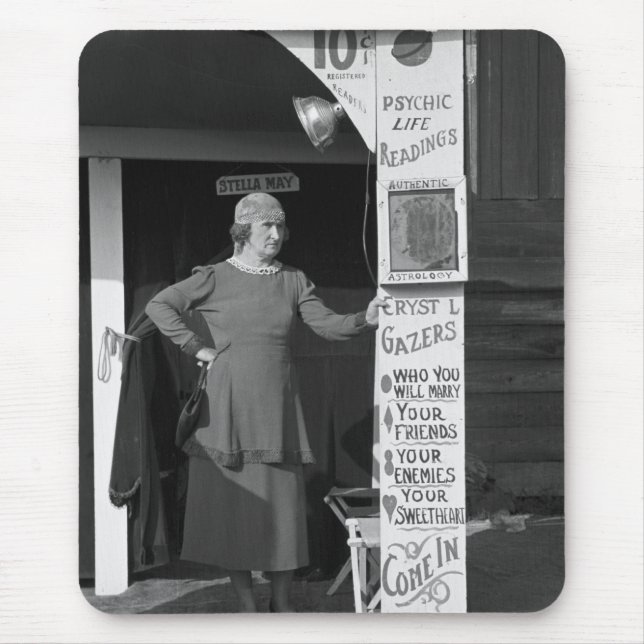 Louisiana Fortune Teller, 1938 Mouse Pad (Front)