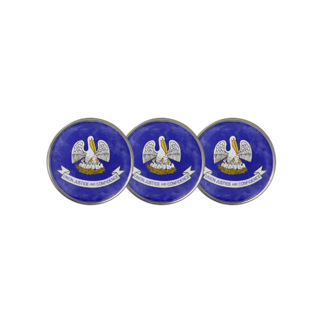 Louisiana Golf Ball Marker (3 Up)