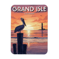 Louisiana Grand Isle Pelican