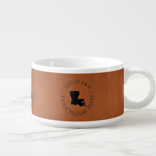 Louisiana Gumbo Cajun Culture Bowl (Left)