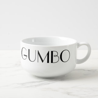 Louisiana Gumbo- Custom Soup Mug-Bowl Soup Mug
