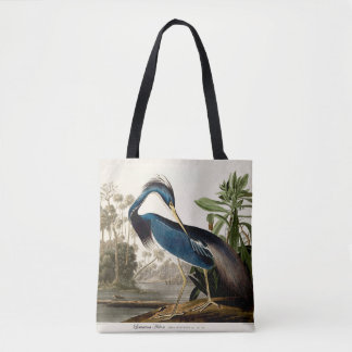 Louisiana Heron, 1834, From the Birds of America Tote Bag