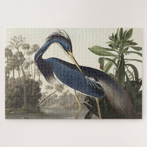 Louisiana Heron from Birds of America Jigsaw Puzzle