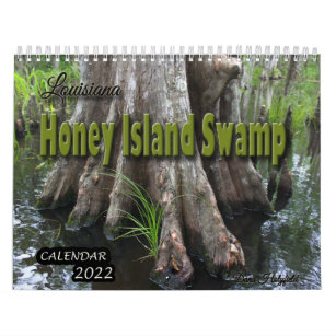 Louisiana Honey Island Swamp Calendar 2022