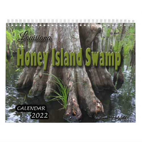 Louisiana Honey Island Swamp Calendar 2022