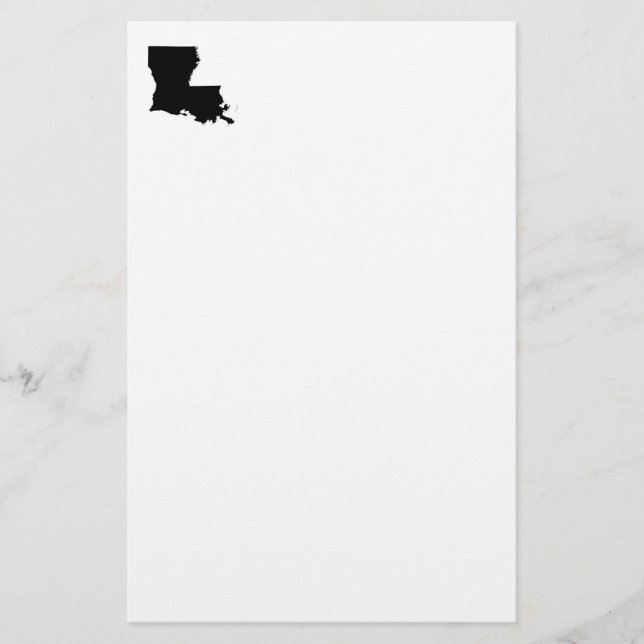 Louisiana in Black and White Stationery (Front)
