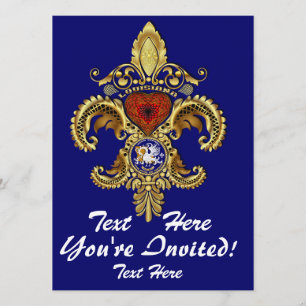 Louisiana Inivitations Over 50 Colors Invitation