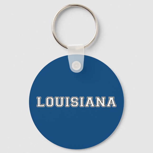 Louisiana Keychain (Front)