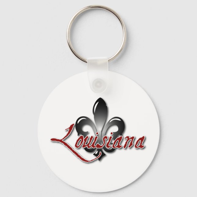 Louisiana Keychain (Front)