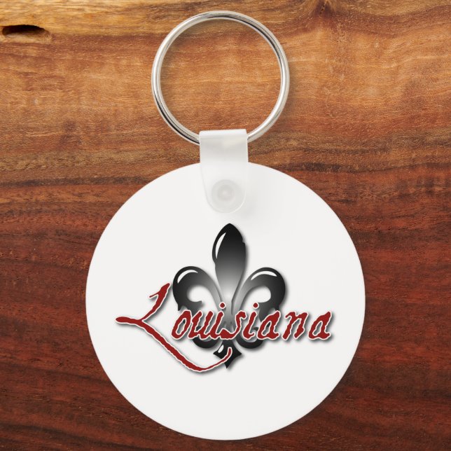 Louisiana Keychain | Zazzle