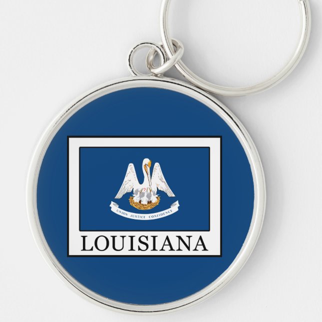 Louisiana Keychain (Front)