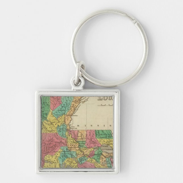 Louisiana Keychain (Front)