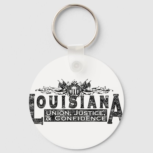 Louisiana Keychain (Front)