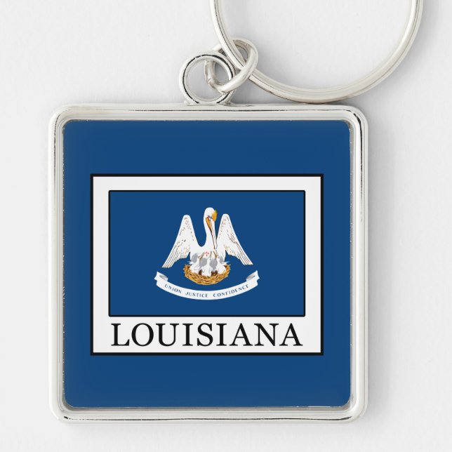 Louisiana Keychain (Front)
