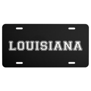 Louisiana License Plate
