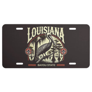 Louisiana License Plate