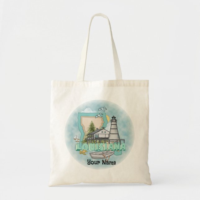 Louisiana Lighthouse  Tote Bag (Front)