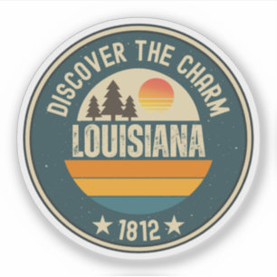 Louisiana Love - NOLA Vibes Gift Sticker