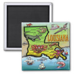 Louisiana Magnet at Zazzle
