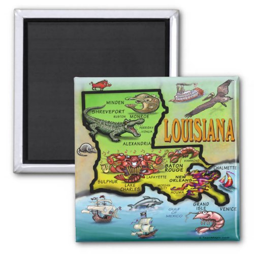 Louisiana Magnet