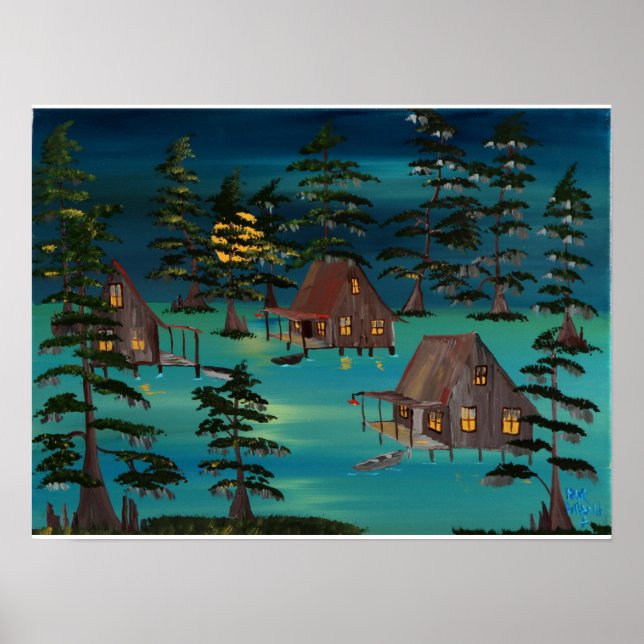 Louisiana Midnight Neighbors Poster (Front)