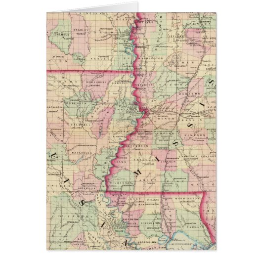 Louisiana, Mississippi (Front)