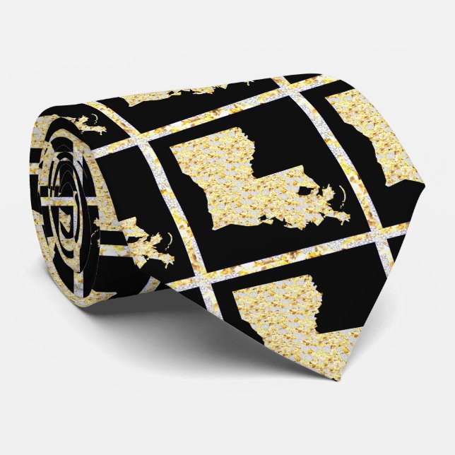 LOUISIANA NECK TIE (Rolled)