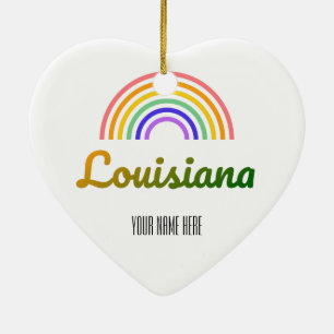 Louisiana - New Orleans - Vintage Ceramic Ornament