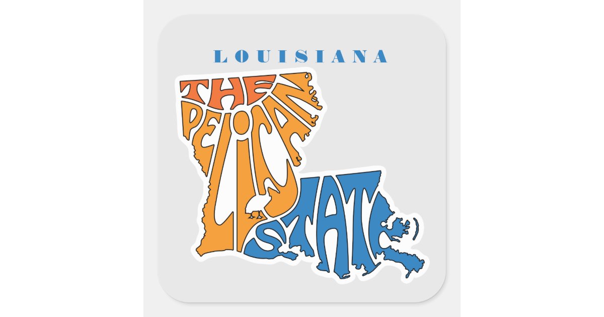 Louisiana Word Art