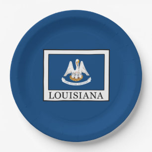 Louisiana Paper Plates